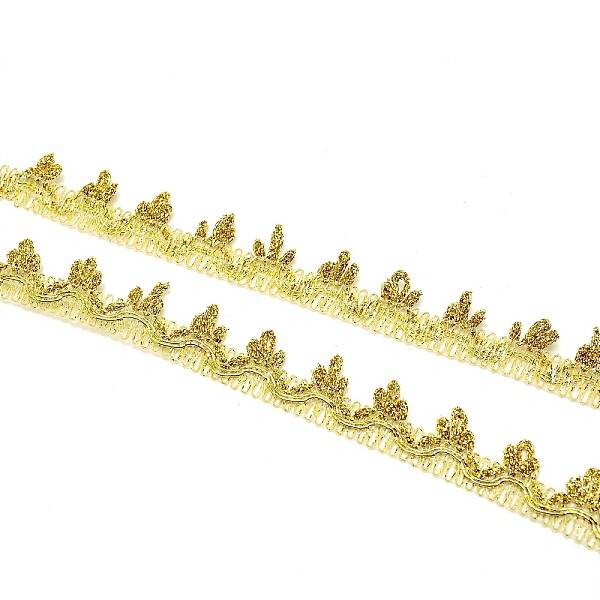 Metallic Braided Lace Trim