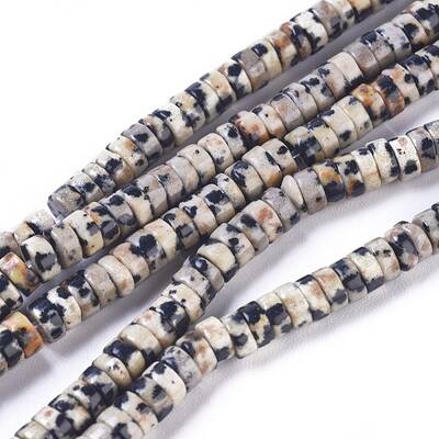 Natural Dalmatian Jasper Beads Strands