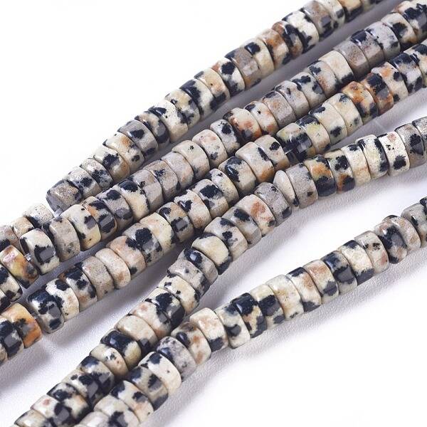 Natural Dalmatian Jasper Beads Strands