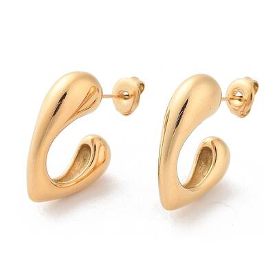 304 Stainless Steel Stud Earrings