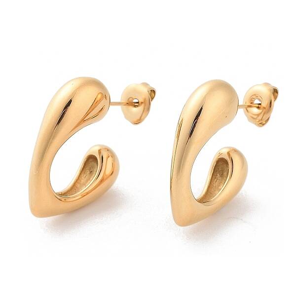 304 Stainless Steel Stud Earrings