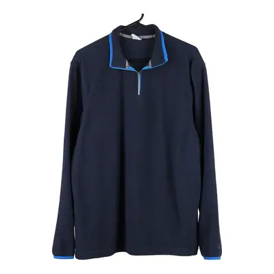 Starter Fleece - Large Navy Polyester