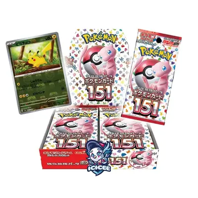 Pokemon TCG: Pokemon 151 Pack/ Booster Box (Japanese)
