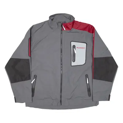 PLANZER Mens Jacket Grey Nylon XL