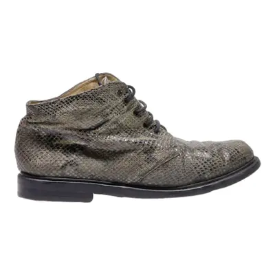 JOSEPH CENSTERE Ankle Boots Grey Synthetic Mens UK 9.5