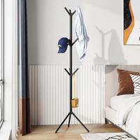 Floor-standing Coat Rack - Easy to Install, Stable Design with Triangular Base for Coats, Hats, Umbrellas, Bags & More Home I...