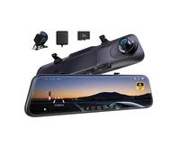Pelsee P12 Pro 4K Mirror Dash Cam, 12'' Rear View Mirror Camera Smart Driving Assistant w/ADAS and BSD,2160P Front and Rear C...