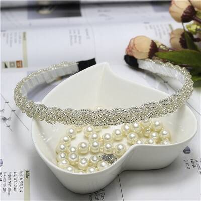 Plastic Pearl Beaded Hair Bands