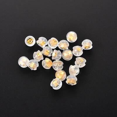 316 Surgical Stainless Steel Ear Nuts