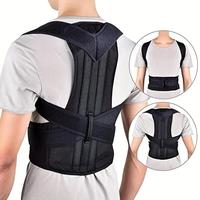 2024 New Style Back Support Belt, Back Brace for Men & Women, Adjustable Back Straightener, Back Support Belt for Home Gym Wo...