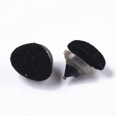 Flocky Plastic Cabochons for DIY Scrapbooking Crafts