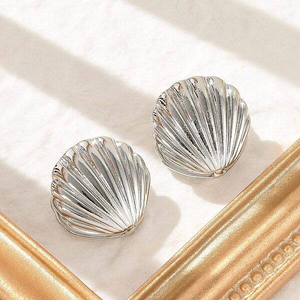 Brass Hoop Earrings for Women