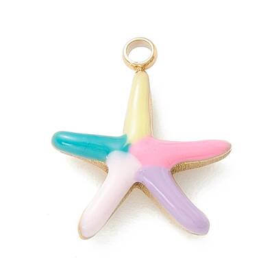 Ion Plating(IP) 304 Stainless Steel Enamel Charms