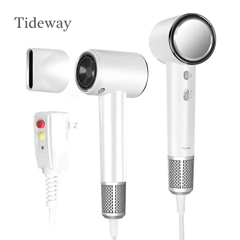 【Coupon Available】High-speed Hair Dryer blow dryer by Tideway - Brushless Motor & Ionic Technology  4 Temperature Setting...