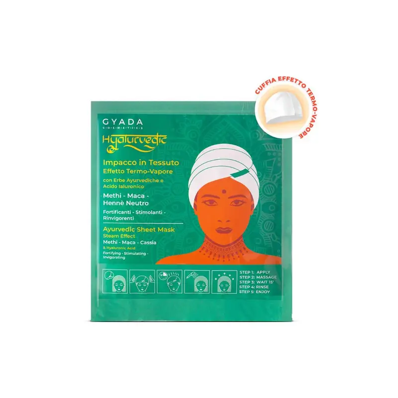 Gyada cosmetics Hyalurvedic Fortifying Ayurvedic Fabric Wrap 60ml