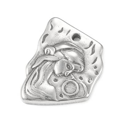 Tarnish Resistant 304 Stainless Steel Pendant Cabochon Settings