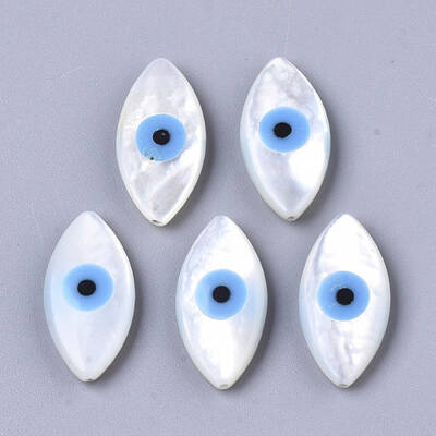 Natural White Shell Mother of Pearl Shell Beads