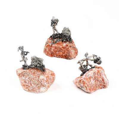 Natural Calcite Cluster Base Sculpture