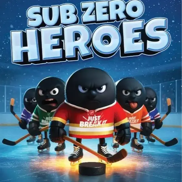 Just Break It The Real Autograph Sub Zero Heroes 2025 Limited Edition 1 Autographed Authentic NHL Hockey Jersey & 1 2024 Pani...