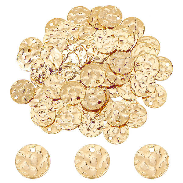 60Pcs Ion Plating(IP) 304 Stainless Steel Charms