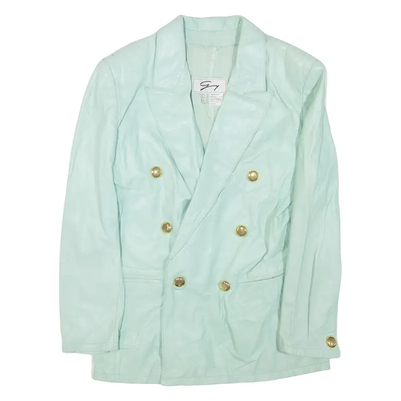 Womens Blazer Jacket Blue L