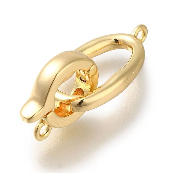Brass Fold Over Clasp