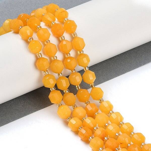 Natural Topaz Jade Beads Strands