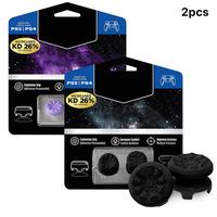 2 Pack Gaming Thumbsticks For PS4 & PS5, Superior Precision, Anti slip, Increased Comfort, Grip, Each pack 1 High-Rise & 1 Mi...