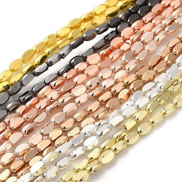 Electroplate Glass Beads Strands