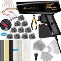 GNI,200W Plastic Welder Tool Kit, 1200PCS Staples 78PCS Plastic Welding Rods High Power Plastic Welding Kit, Hot Stapler Plas...