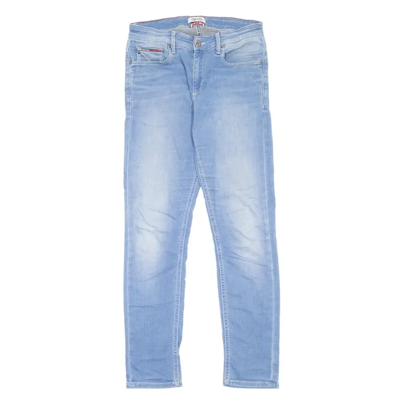 TOMMY HILFIGER Scanton Boys Jeans Blue Slim Skinny Stone Wash W28 L29