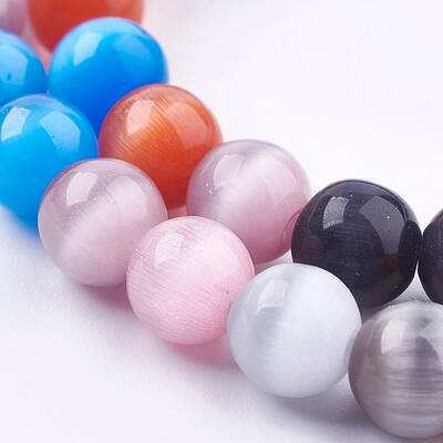 Cat Eye Beads Strands