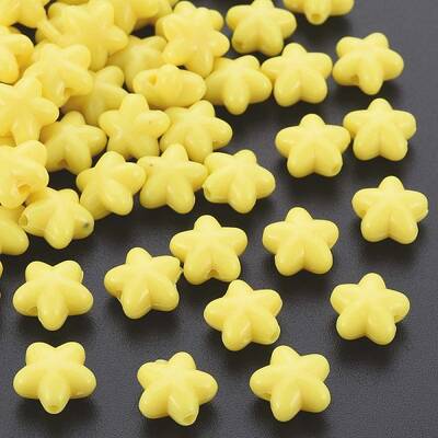 Opaque Acrylic Beads