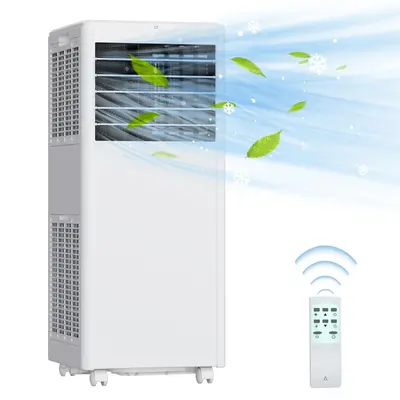 Garvee Portable Air Conditioner, 8,000 BTU Air Conditioner Cools up to 350 Sq.ft, Portable AC Built-in Cool with Dehumidifier...