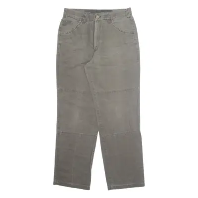 ANGELO -LITRICO Mens Trousers Grey Regular Straight W30 L32