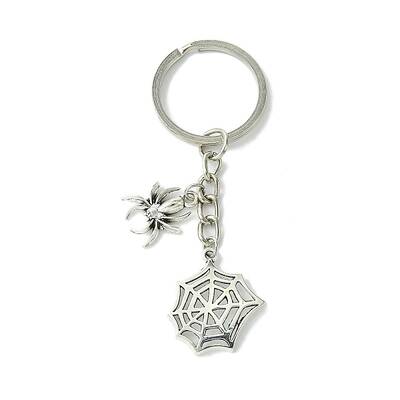 Tibetan Style Alloy Pendants Keychain