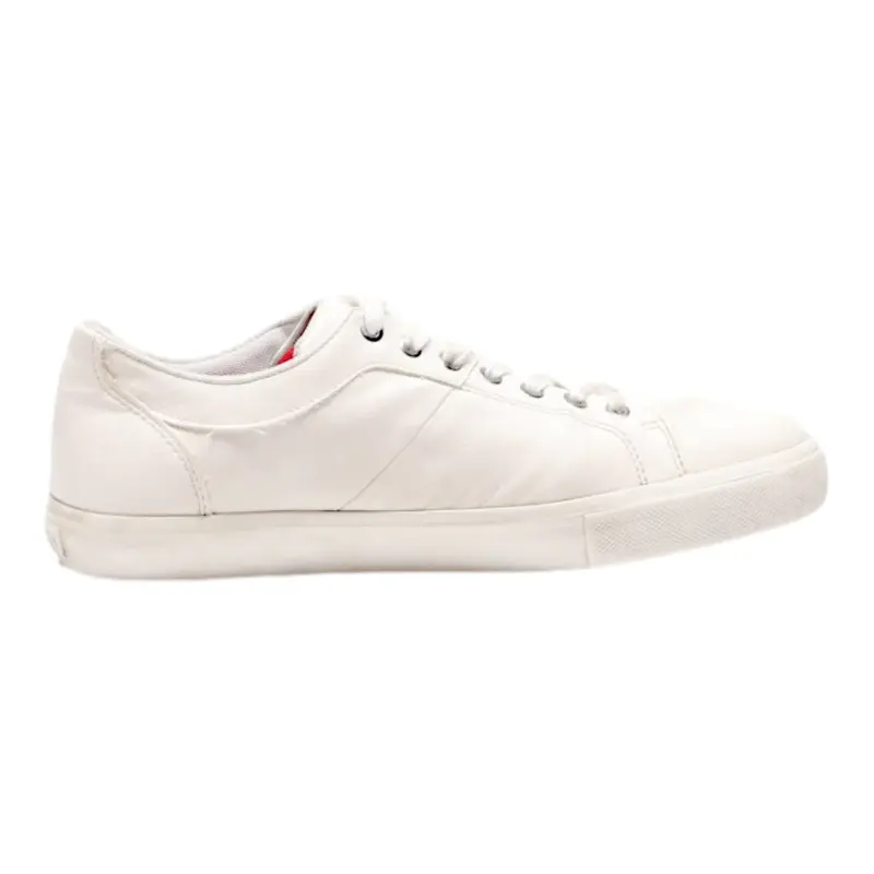 LEVI'S Sneaker Trainers White Leather Mens UK 8