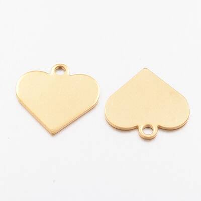 Ion Plating(IP) 304 Stainless Steel Charms