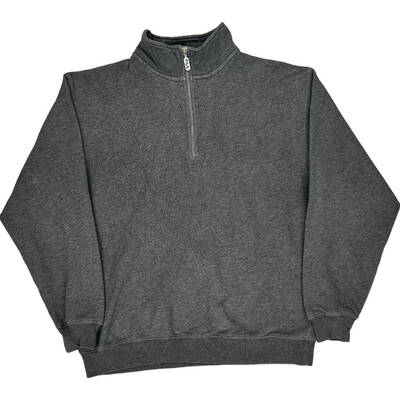 Fila 1/4 Zip Sweatshirt - Large - Grey