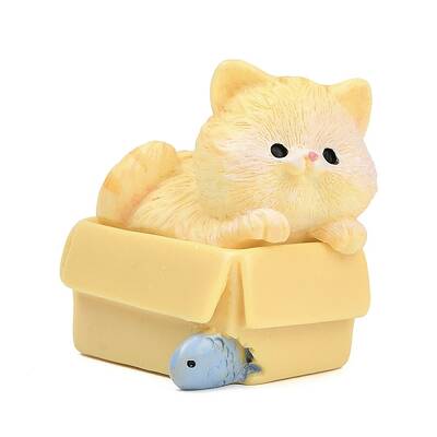 Resin Cat Shape Display Decoration