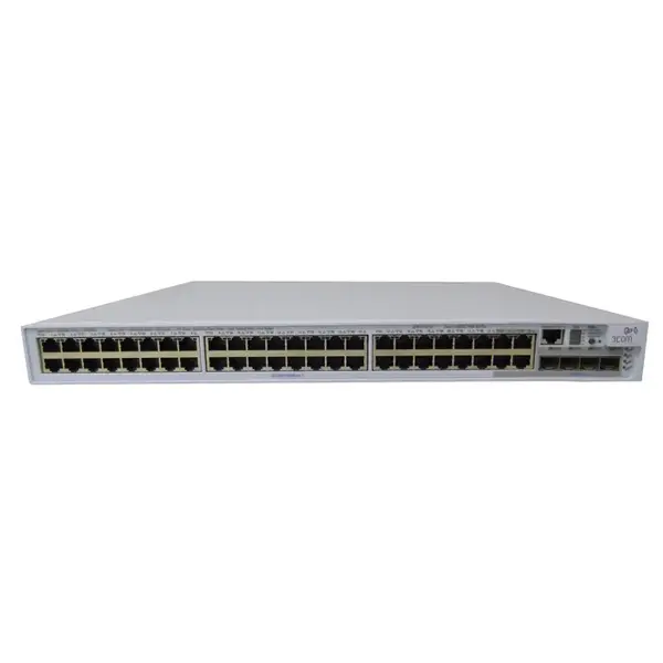3CR17772-91-UK 3Com 4500G 48-PWR Routing Switch 48 x 10/100/1000Base-T LAN 4 x SFP, 2 x Expansion Slot Layer 3 Switch