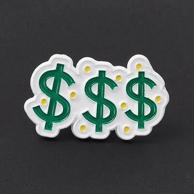 Dollar Money Enamel Pin