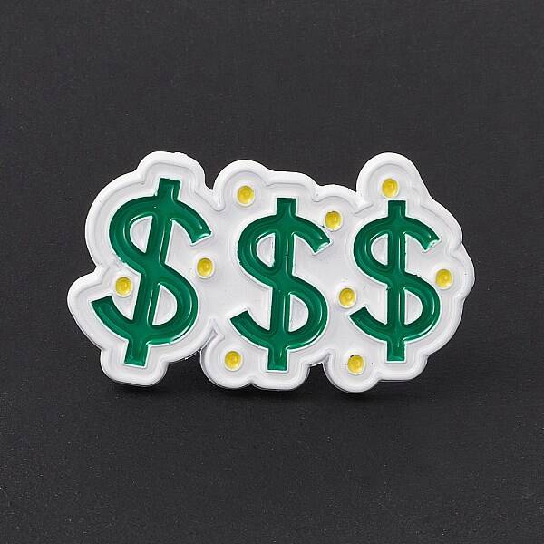 Dollar Money Enamel Pin