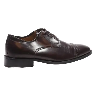 JOSEPH ABBOUD Derby Shoes Brown Leather Mens UK 8