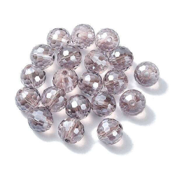 AB Color Plated Glass Beads