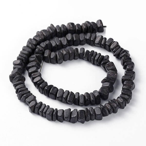 Natural Coconut Nugget Bead Strands