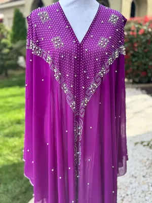 Sally Bisht - Women's Embrodiered Bisht Womenswear, Dress, Casual