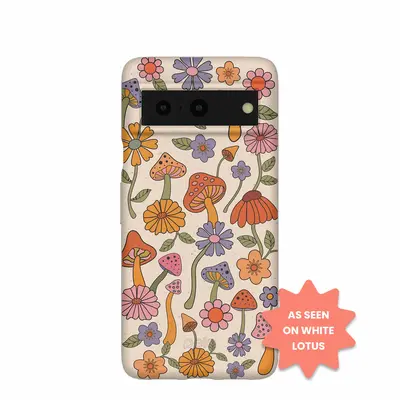 Seashell Shrooms and Blooms Google Pixel 8 Case