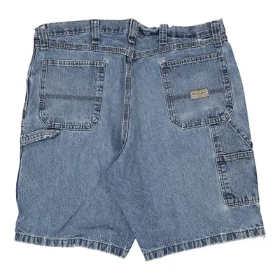 Wrangler Carpenter Shorts - 38W 10L Blue Cotton
