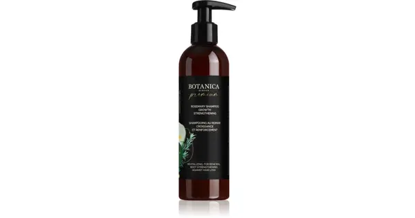 Soaphoria Botanica Slavica Rosemary Intense Shampoo to stimulate growth and strengthen hair from the roots 250 ml